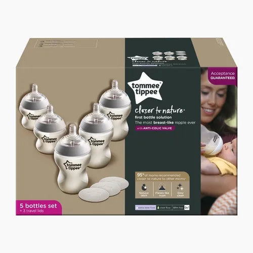 Tommee Tippee 1st Bottle Solution Set De 5 Biberones Tommee Tippee 1st Bottle Solution Set De 5 Biberones